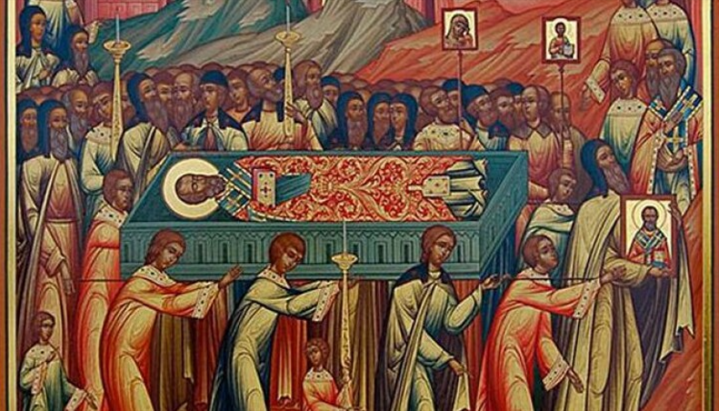 Translation of the Relics of Saint Nicholas the Wonderworker to Bari, Italy