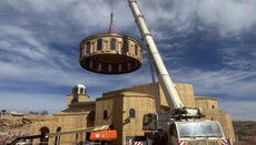 Utah Parish Celebrates Dome Raising for New Orthodox Church