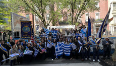 Greek Independence Marked in New York With Liturgy and Parade