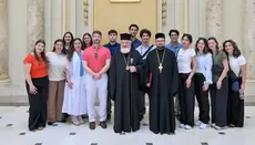 University of Pittsburgh Students Visit Romanian Patriarchal Palace