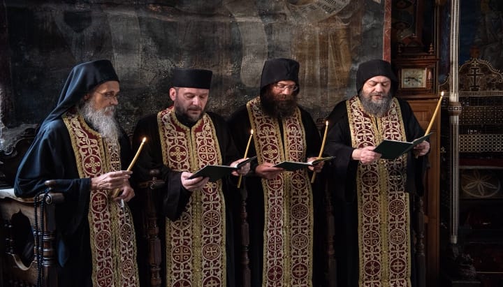 Photo: Monk Milutin Hilandarac