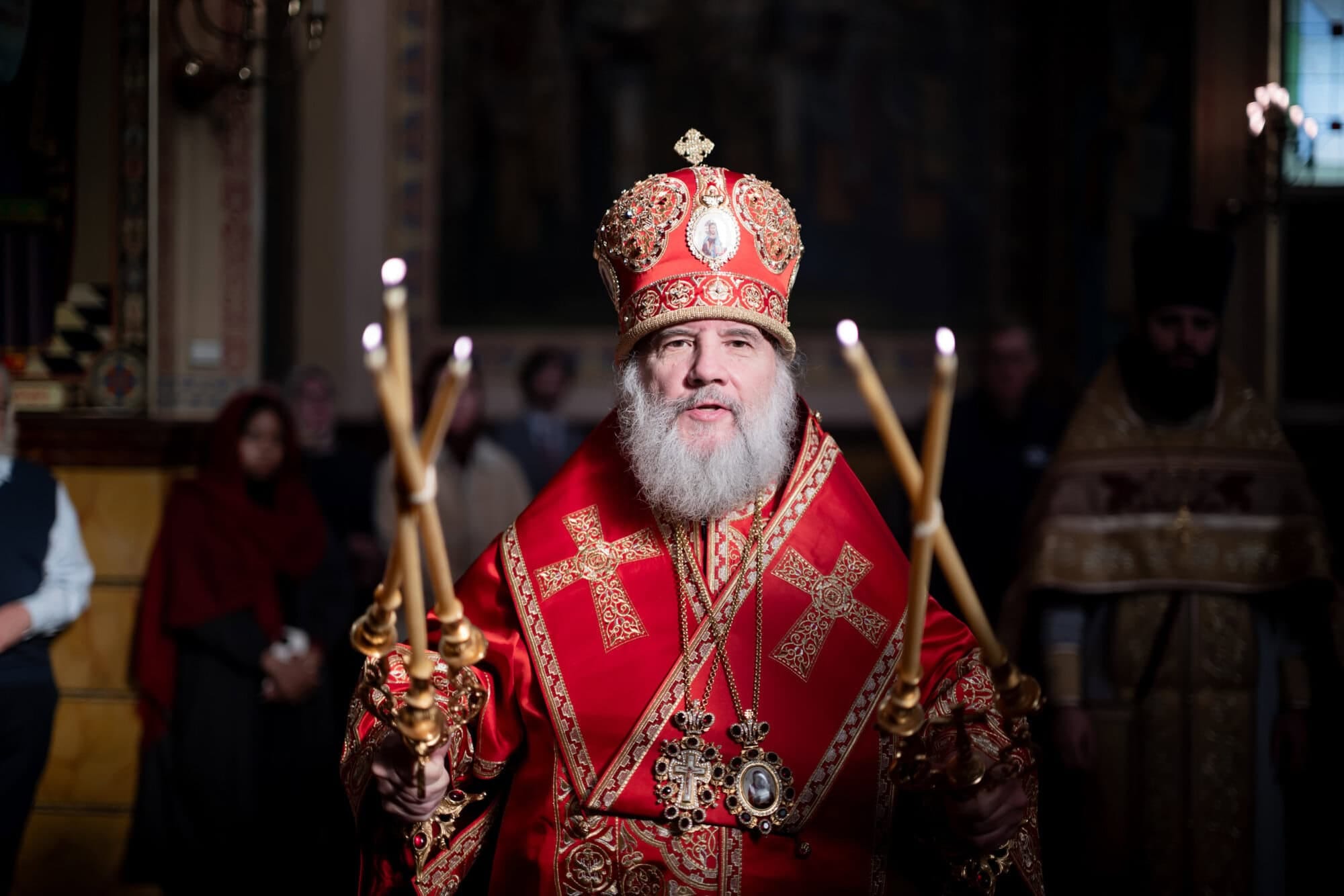 Abp. Daniel pictured during the Feast of St. John of Chicago. Photo: domoca.org