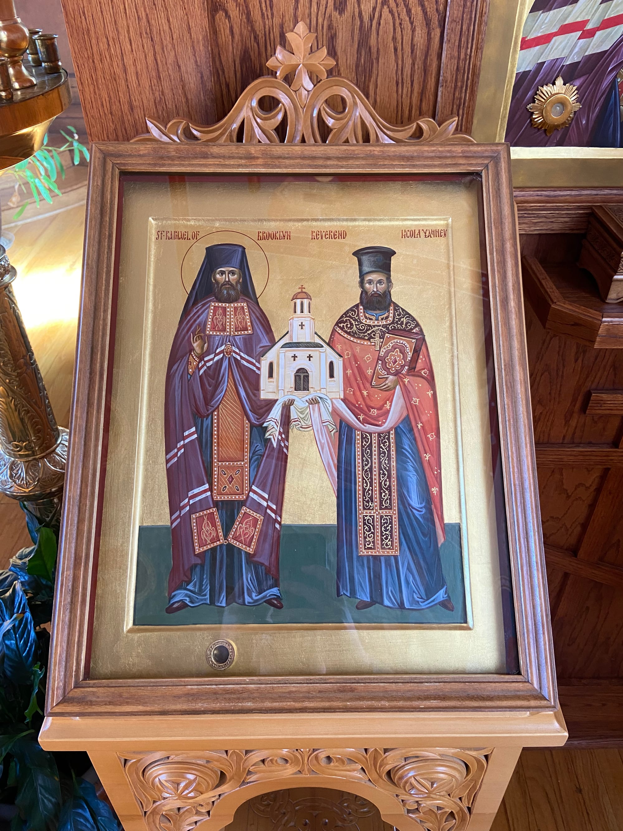 The founder and first priest of St. George in Kearney. Photo: Aaron Hickman/UOJ-USA