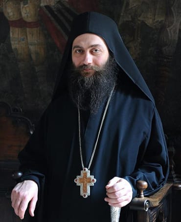 The Very Reverend Archimandrite Methodios (Marković), Abbot of the Holy Monastery of Hilandar on Mount Athos. Photo: hilandar4humanity.org