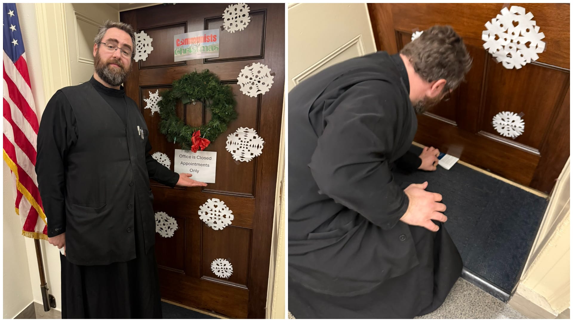 Levitsky finds a way to get information to his representative. Photo: Gregory Levitsky/X