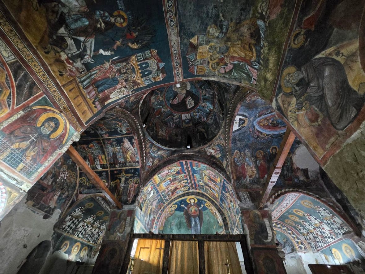 Interior of the Church of St. John Lampadistes