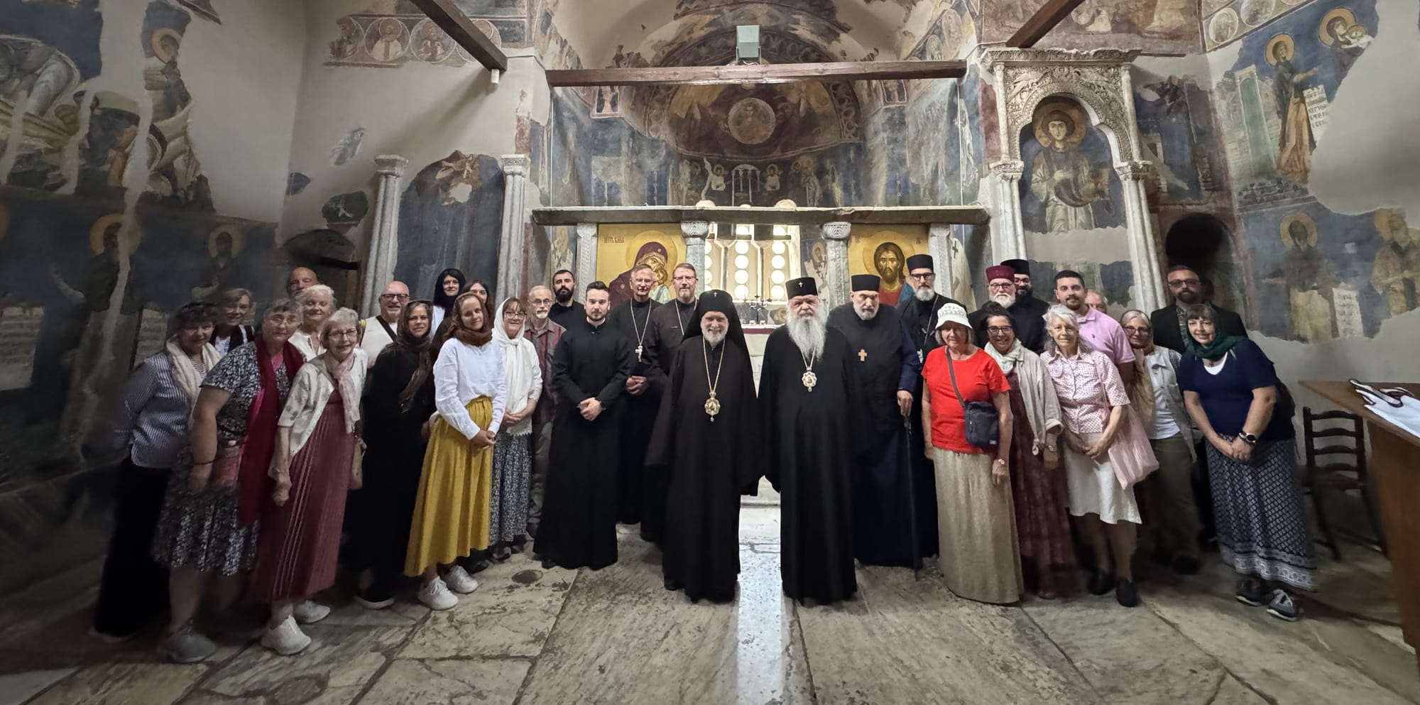 Abp. Stefan Welcomes St. Tikhon’s Pilgrims to Historic Macedonian Monastery - photo 1