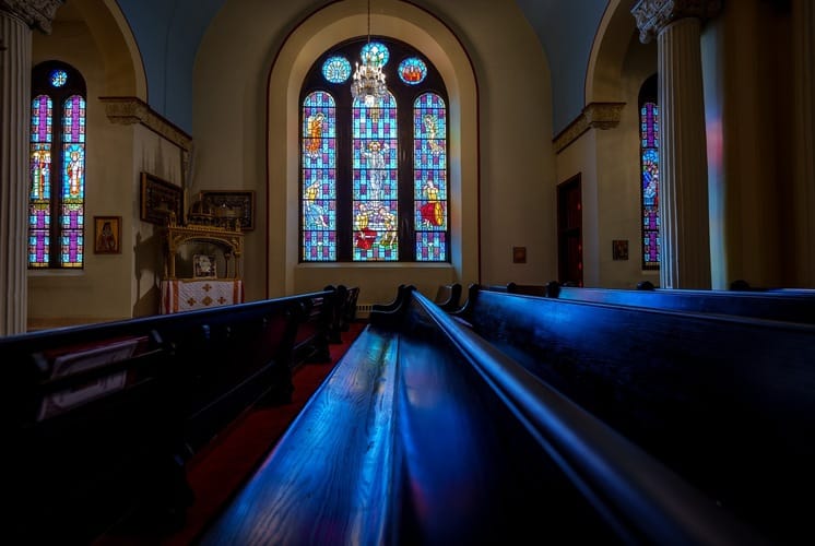 Holy Trinity Greek Orthodox Cathedral interior, Salt Lake City