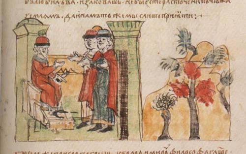 Vladimir’s initial dream was to establish a strong pagan faith capable of uniting all the tribes of the Eastern Slavs, but over time he abandoned this idea and began to look for another religion for his country. There is a well-known episode when ambassadors from the Pope, from Muslims, and from the Jewish Khazars arrived in Kiev. After listening to them, the prince rejected their offers.