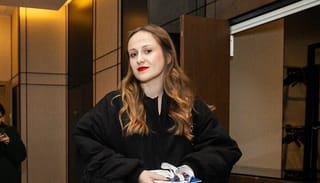 Yana Korniychuk, who "investigated" the monastery-based school. Photo: Yana Korniychuk/Facebook