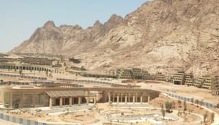 A look at the Great Transfiguration Project, a "grand initiative set to transform the captivating mountainous landscapes of St. Catherine city in South Sinai." Photo: Egypt Today