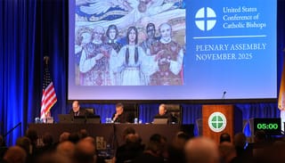 The U.S. Conference of Catholic Bishops plenary assembly in Baltimore. Photo: AP