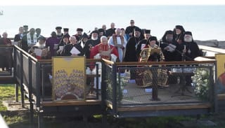 An ecumenical prayer service was held in Turkey on Friday. Photo: N.Papachristou/Ecumenical Patriarchate