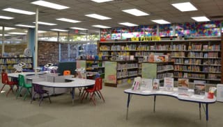 The children's section of the Asheboro Randolph County Public Library. Photo: Amy Diaz/WFDD