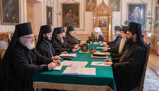 Meeting of the Holy Synod of Bishops of the Polish Orthodox Church. Photo: Romfea