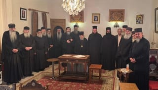 Sinai Monks Thank Pat. of Jerusalem, Commit to Unity