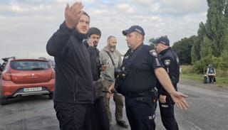 Police block 100 cars on pilgrimage to Pochaiv at Ternopil region