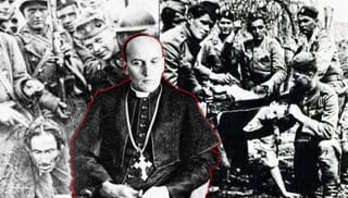 The Archbishop of Genocide and that which he blessed: according to the data of several sources (e.g. The International Commission for the Truth about Jasenovac), as many as 1400 Catholic