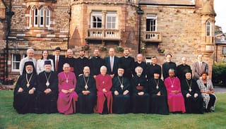 The Commision for Orthodox-Anglican Dialogue in Cardiff, June 1996. Source: zizioulas.org