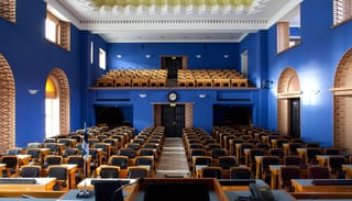 The Estonian Parlaimental Chamber. CREDIT: www.riigikogu.ee
