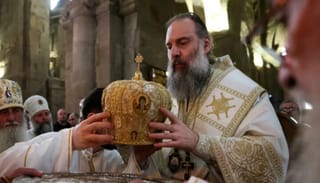 Patr. Shio III of Georgia. Photo: Giorgi Arjevanidze/AFP