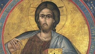 Fresco of Christ Pantocrator. Photo: Open sources