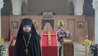 Abbot Gabriel of Holy Cross Monastery. Photo: screenshot from Holy Cross Monastery Youtube channel