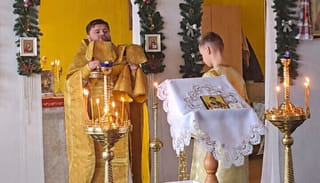 Fr. Serhiy Tymoshchuk, rector of the parish in Erfurt. Photo: Ukrainian Orthodox Church of Erfurt/Facebook