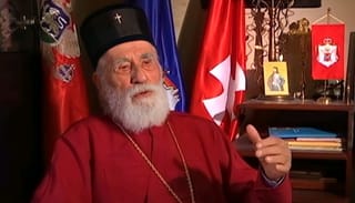 “Metropolitan” Mihailo Dedeić, former head of the schismatic MOC. Photo: nftu.net