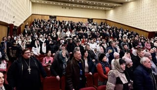 Turnout for the 8th Nativity Charity Festival of the UOC in Rivne. Photo: Rivne Eparchy
