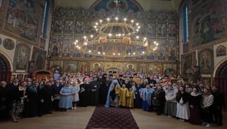 The Uncovering of the Relics of the Holy Hierarch John was celebrated at St. Vladimir Memorial Church. Photo: eadiocese.org