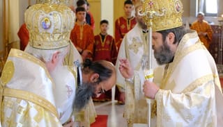 The consecration of Bp. Ignati of Amantia. Photo: Autocephalous Orthodox Church of Albania