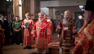 Abp. Daniel and Bsp. Peter. Photo: domoca.org