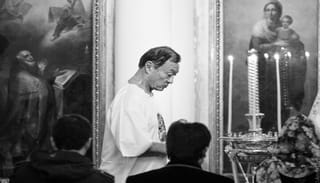 Cary-Hiroyuki Tagawa on the day of his baptism into Holy Orthodoxy. Photo: Pravmir