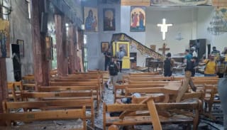 The Greek Orthodox church of Mar Elias in Damascus. Photo: clonline.org