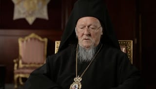 Patriarch Bartholomew. Photo: Les Chemins de la Foi - France Télévisions