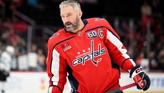 Alex Ovechkin, the NHL's all-time leader in goals scored. Photo: Sporting News