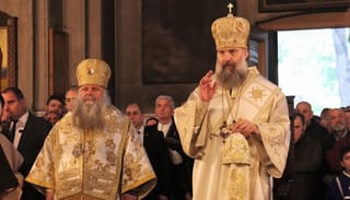 Metr. Shio, who is considered the leading candidate for the upcoming patriarchal election. Photo: Georgian Patriarchate