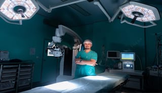 Neurosurgeon Iustinian Simion. Photo: Q Magazine
