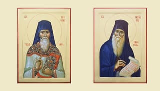 Ss. Nifon (left) and Nektarie (right). Photo: Basilica News Agency