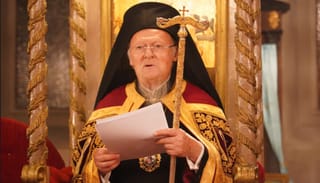 Ecumenical Patriarch Bartholomew. Photo: Aaron Hickman/UOJ-USA