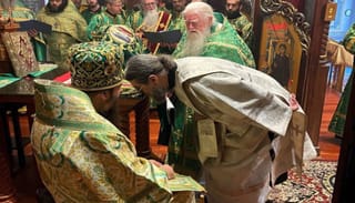 The ordination of Fr. Jonah Evans. Photo: Luke Albanase/UOJ-USA