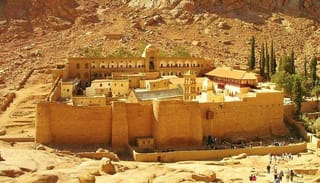 Photo: St. Catherine's Monastery Mt. Sinai - friends of the Monastery/Facebook