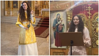 Barbara Gulina has posted about participating in a "deaconess training," and has also posted a homily that she gave outside of a liturgical setting for a class. Photo: Barbara Gulina/Facebook