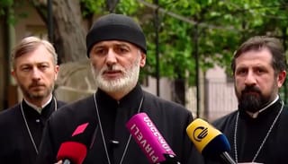 Fr. Andria Jaghmaidze. Photo: Public Relations Department of the Patriarchate of Georgia/Facebook