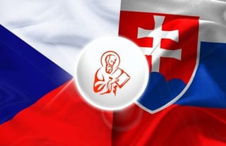 UOJ emblem with the Czech and Slovak flags