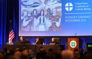 The U.S. Conference of Catholic Bishops plenary assembly in Baltimore. Photo: AP