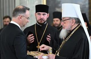 The President of Poland and the Primate of the Polish Church. Photo: polskieradio website