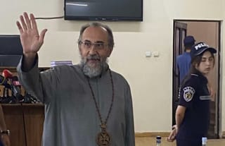 Court hearing in the case of Abp. Mikael Ajapakhyan. Photo: azatutyun.am
