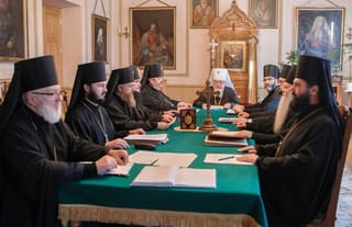 Meeting of the Holy Synod of Bishops of the Polish Orthodox Church. Photo: Romfea